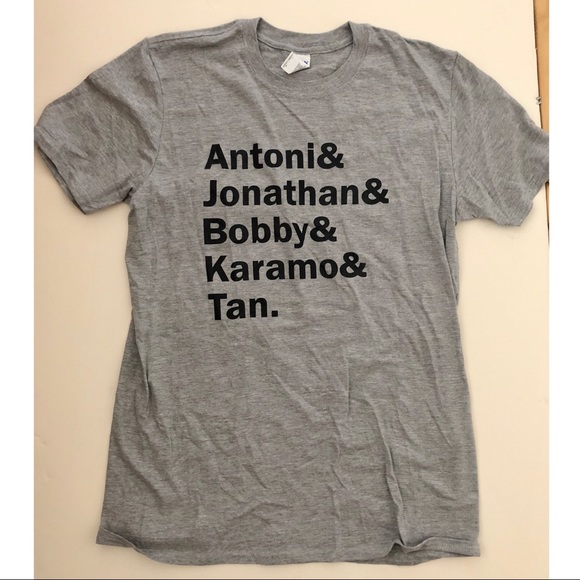 Queer Eye Fab Five Names Graphic Tee - Picture 4 of 4